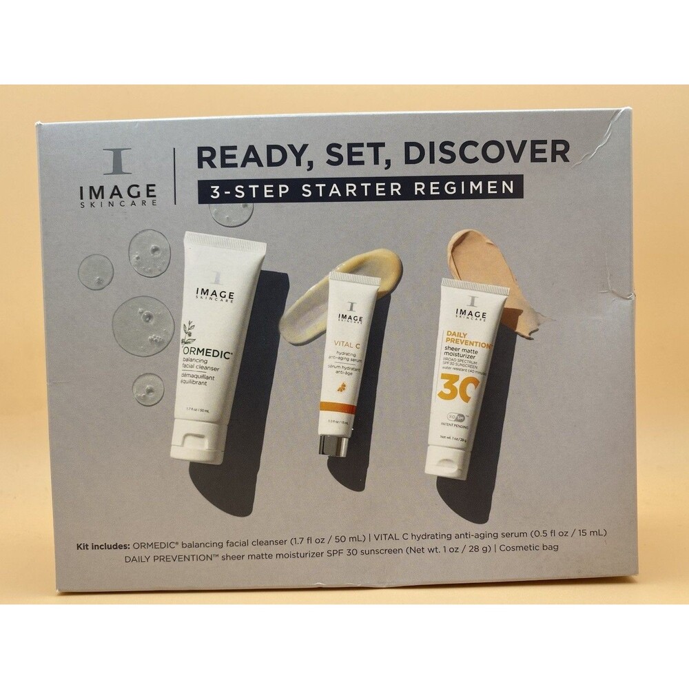 IMAGE Skincare Ready Set Discover 3-Step Starter Regimen Kit. New Open Box. - Picture 2 of 5